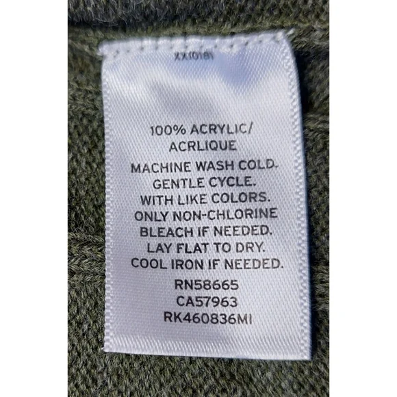 NWOT Abound Cardigan Sweater Size L Green - Picture 9 of 9